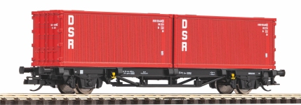 PIKO 47727 - TT - Containertragwagen DSR, DR, Ep. IV